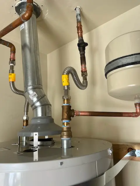 Water heater installation and plumbing repair in Grantham